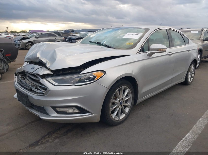 Vin: 3fa6p0hdxhr383279, lot: 46918675, ford fusion se 20172