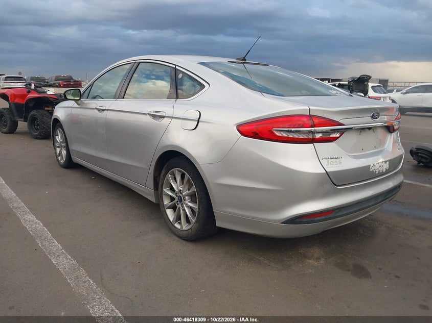 Vin: 3fa6p0hdxhr383279, lot: 46918675, ford fusion se 20173
