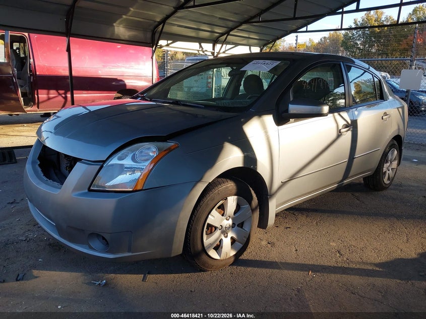 2009 Nissan Sentra 2.0, Front End, IAAI, VIN 3N1AB61EX9L650033 — photo 2