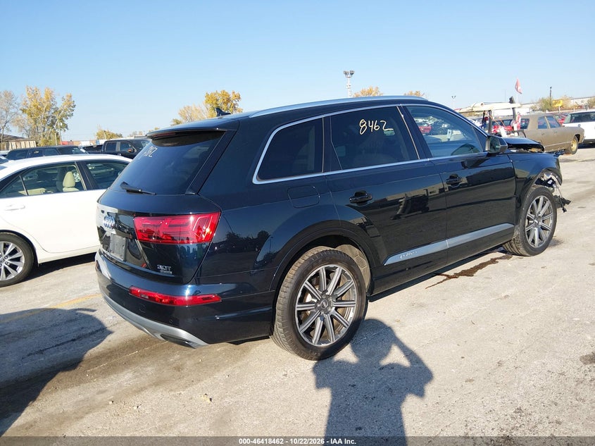 Vin: wa1laaf77hd025674, lot: 46918828, audi q7 3.0t premium 20174