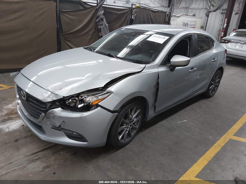 Vin: 3mzbn1v31jm177056, lot: 46918896, mazda mazda3 touring 20182