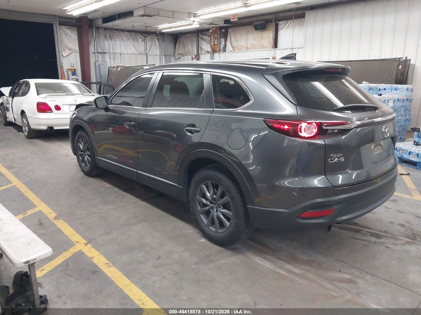 Vin: jm3tcaby1m0503742, lot: 46918944, mazda cx-9 sport 20213