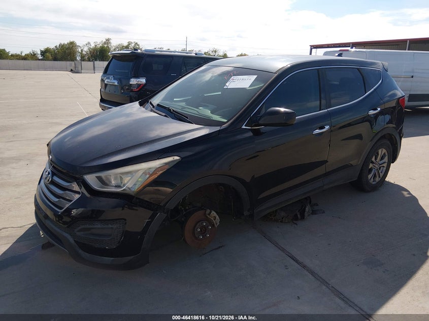Vin: 5xyzt3lb1gg378328, lot: 46918982, hyundai santa fe sport 2.4l 20162