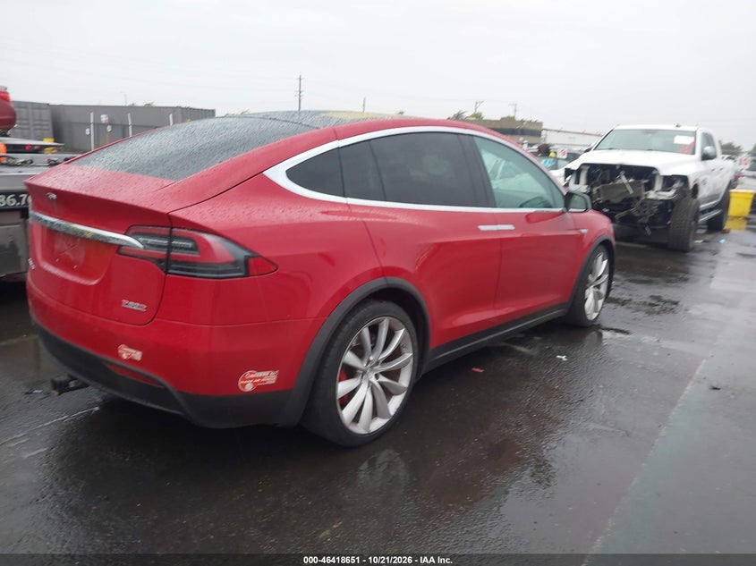 Vin: 5yjxcae47gf000970, lot: 46919018, tesla model x 60d/p100d/p90d 20164