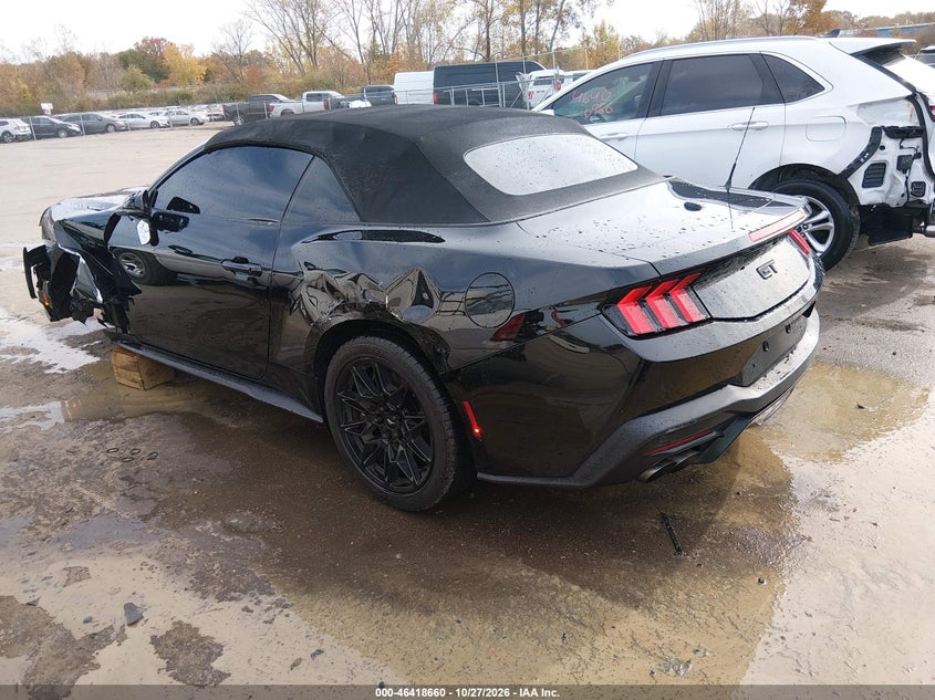 Vin: 1fagp8ff0r5136283, lot: 46919026, ford mustang gt premium 20243