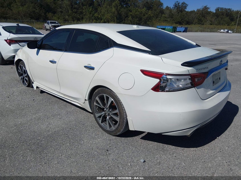 Vin: 1n4aa6ap0hc364810, lot: 46919048, nissan maxima 3.5 s 20173