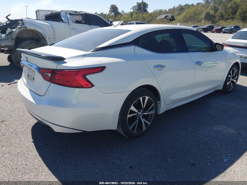 Vin: 1n4aa6ap0hc364810, lot: 46919048, nissan maxima 3.5 s 20174