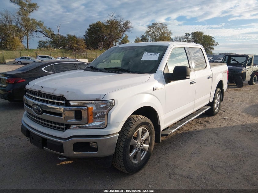 Vin: 1ftew1eg3jkd07636, lot: 46919064, ford f-150 xlt 20182