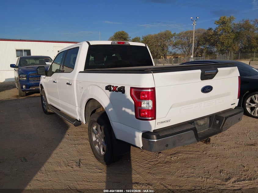 Vin: 1ftew1eg3jkd07636, lot: 46919064, ford f-150 xlt 20183