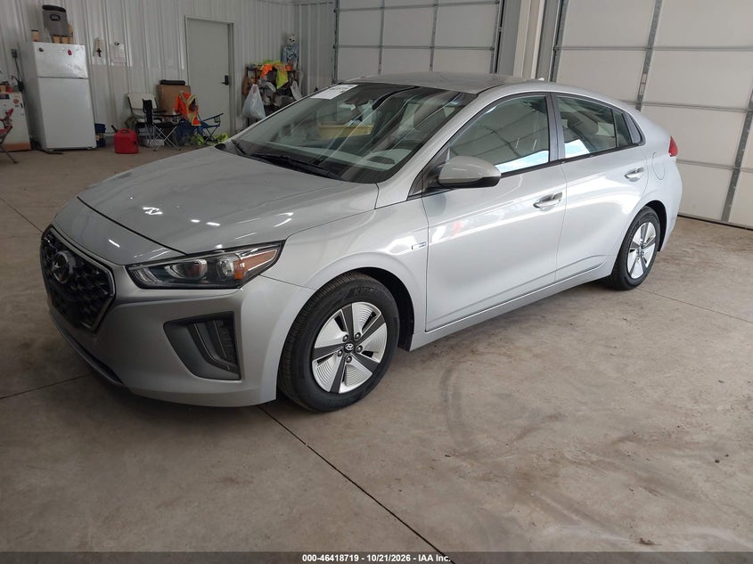 2020 Hyundai Ioniq Hybrid Blue, Normal Wear & Tear, IAAI, VIN KMHC65LC4LU221009 — photo 2