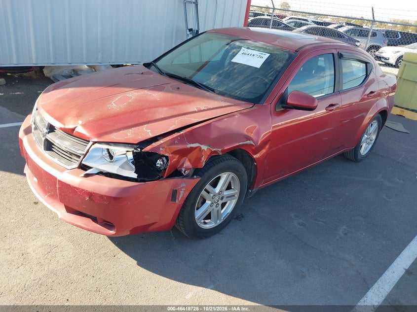 2010 Dodge Avenger Express, Left Front, IAAI, VIN 1B3CC1FB9AN187103 — photo 2