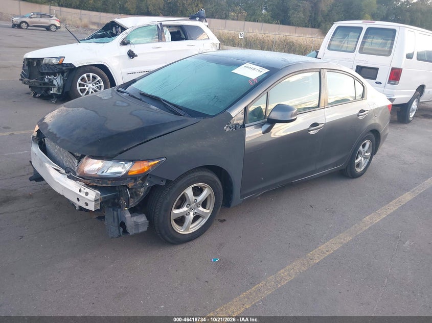 HONDA CIVIC 2012 VIN 19XFB5F50CE001245