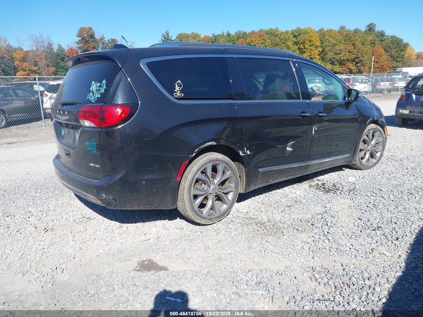 Vin: 2c4rc1gg5kr570141, lot: 46919151, chrysler pacifica limited 20194