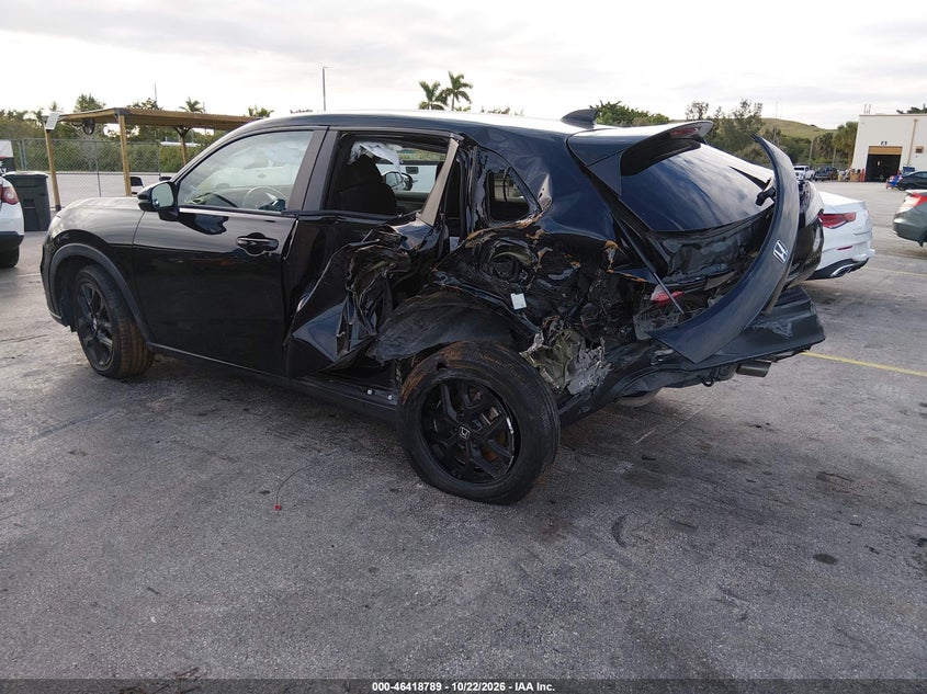 Vin: 3czrz1h56rm753426, lot: 46919155, honda hr-v 2wd sport/2wd sport w/o bsi 20243