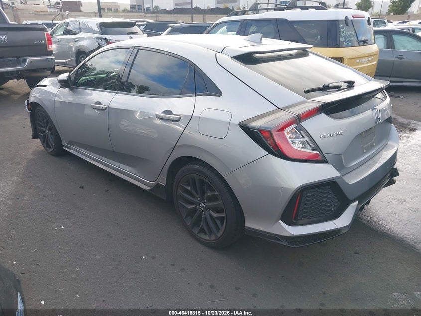 Vin: shhfk7h45ju414011, lot: 46919181, honda civic sport 20183
