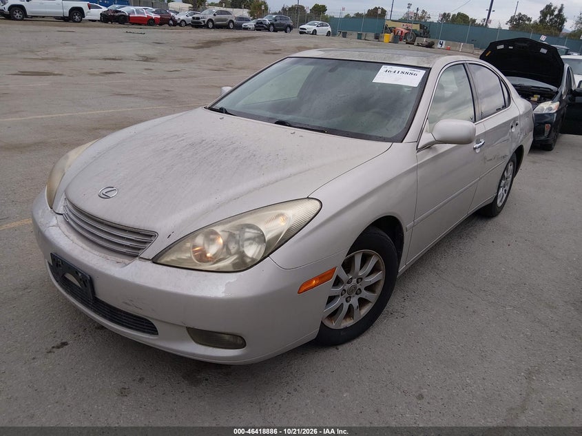 2002 Lexus Es 300, Оба бока, IAAI, VIN JTHBF30G525024398 — фото 2