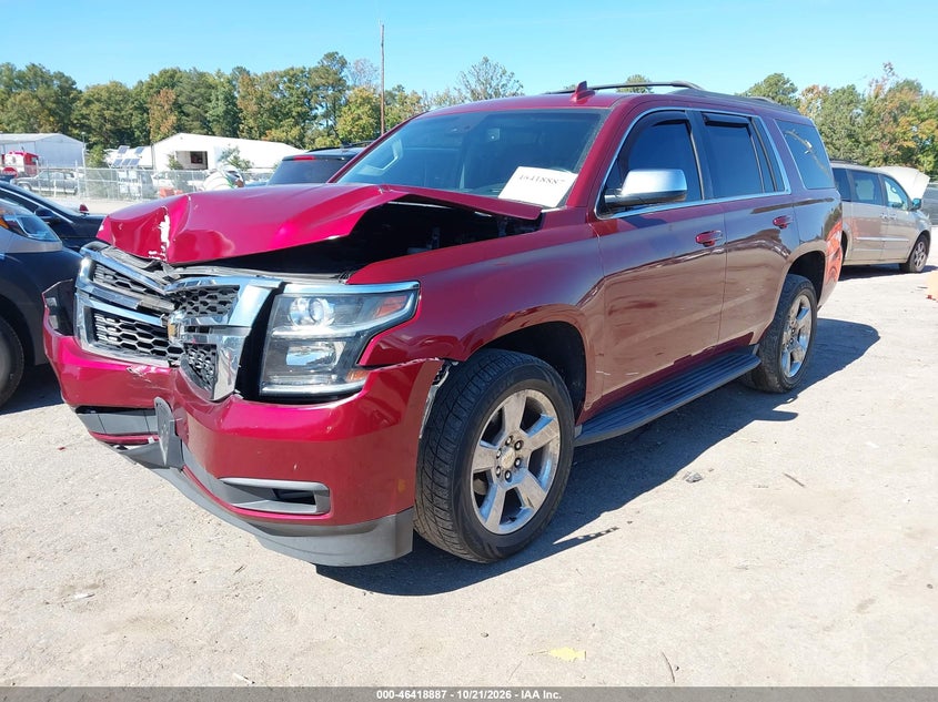 2016 Chevrolet Tahoe Lt, Front End, IAAI, VIN 1GNSKBKC5GR329697 — photo 2
