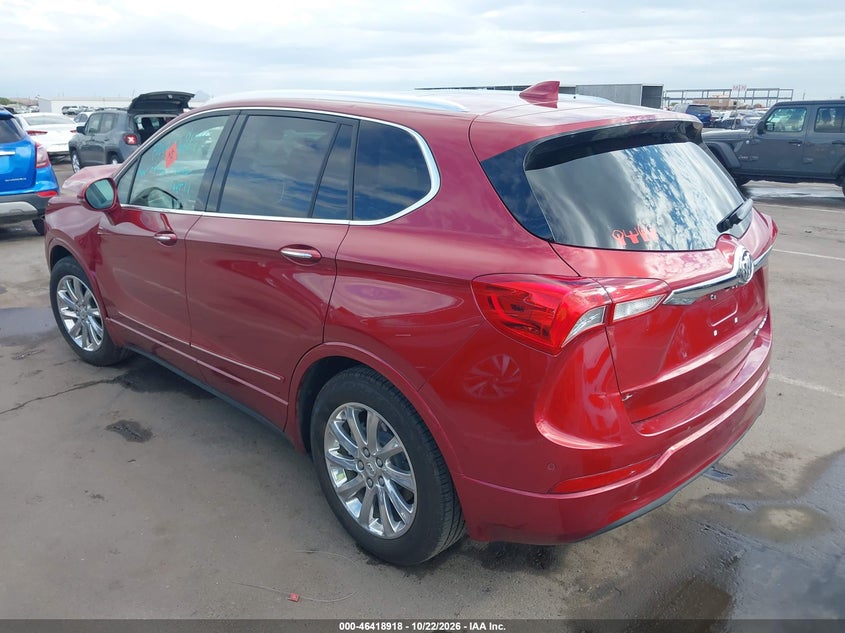 Vin: lrbfxcsaxkd105572, lot: 46919283, buick envision fwd essence 20193