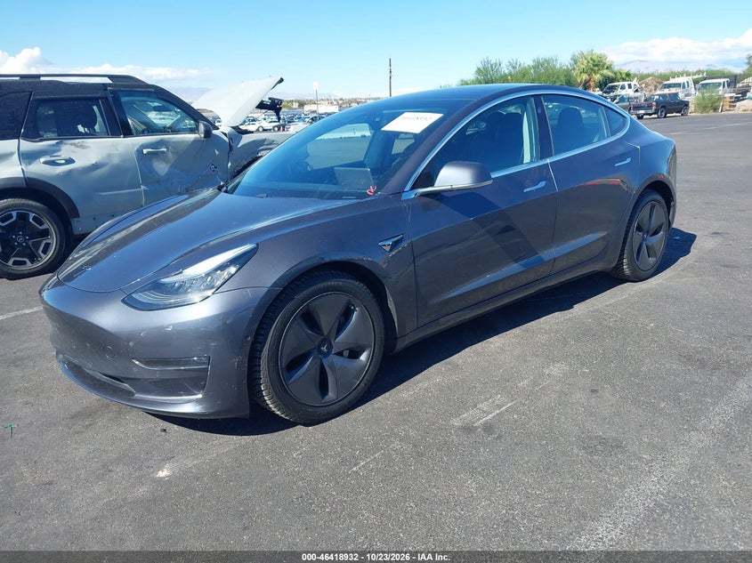Vin: 5yj3e1eb9jf113883, lot: 46919298, tesla model 3 long range/performance 20182