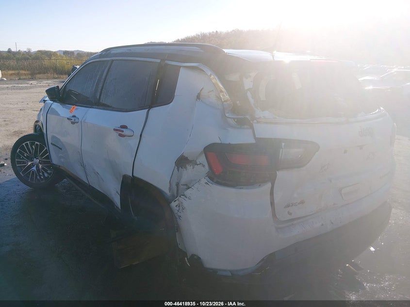 Vin: 3c4njdcb2nt212593, lot: 46919301, jeep compass limited 4x4 20223