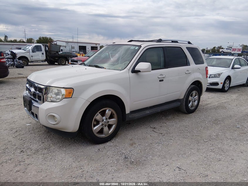 Vin: 1fmcu0eg5akd42584, lot: 46919306, ford escape limited 20102