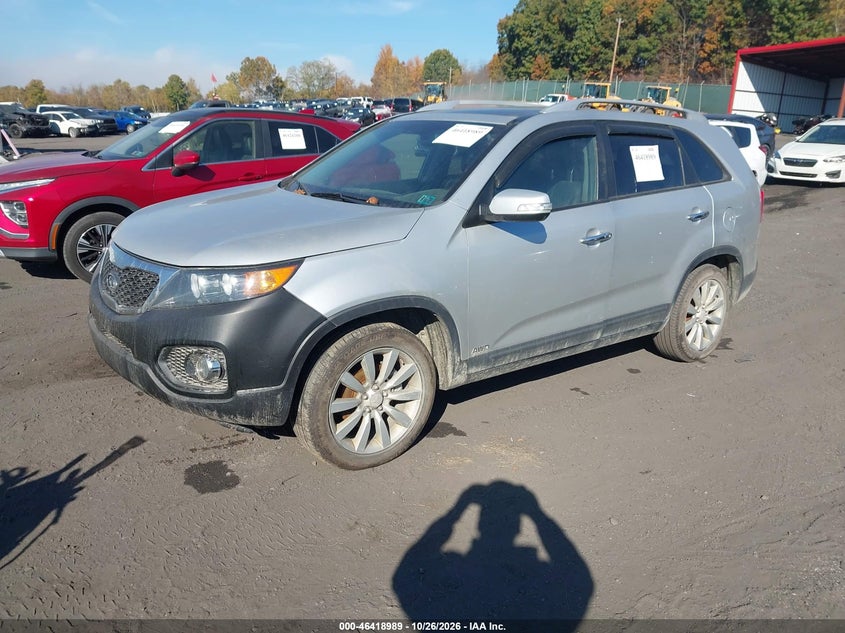 Vin: 5xykuda25bg022058, lot: 46919355, kia sorento ex v6 20112