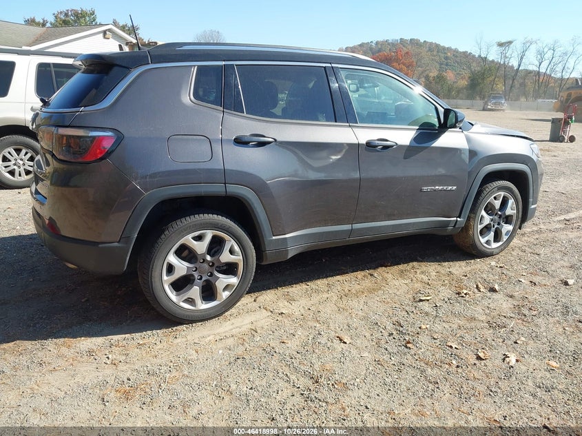 Vin: 3c4njdcb3nt127312, lot: 46919364, jeep compass limited 4x4 20224