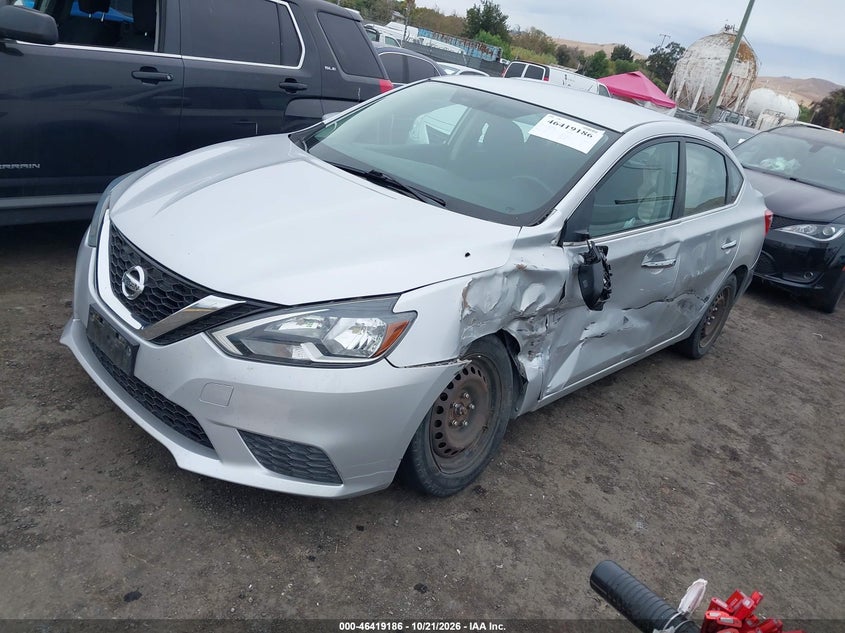 2016 Nissan Sentra Fe+ S/S/Sl/Sr/Sv, Normal Wear & Tear, IAAI, VIN 3N1AB7AP4GL651358 — photo 2