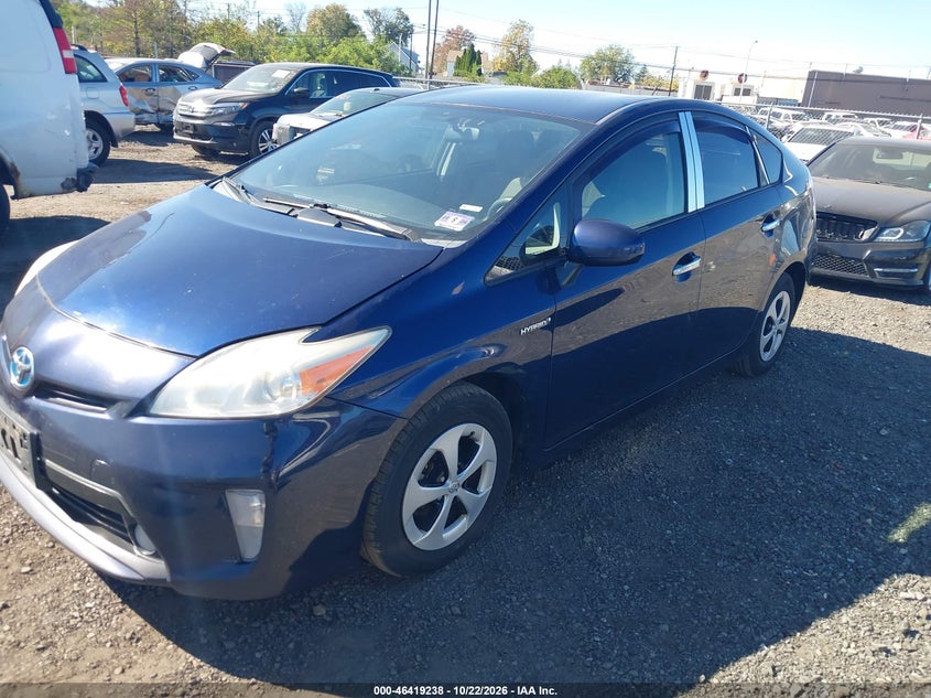 Vin: jtdkn3du7a0031188, lot: 46919604, toyota prius ii 20102