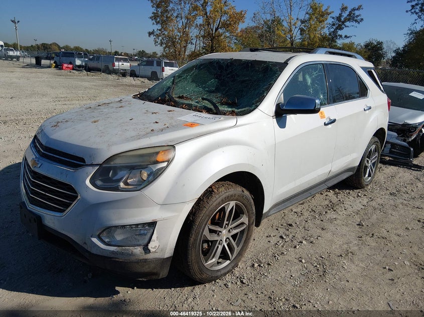 2017 Chevrolet Equinox Premier, Unknown, IAAI, VIN 2GNFLGE35H6285110 — photo 2