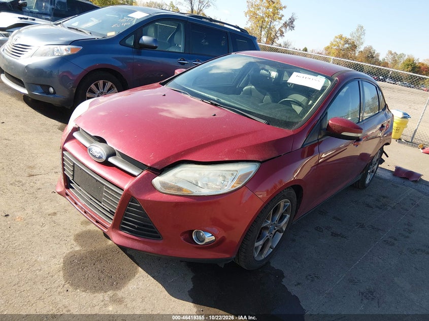 Vin: 1fadp3f21el154252, lot: 46919721, ford focus se 20142