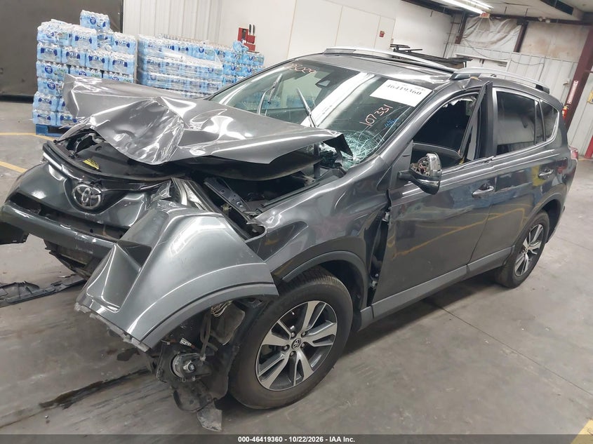 Vin: 2t3rfrev6jw854454, lot: 46919726, toyota rav4 xle 20182