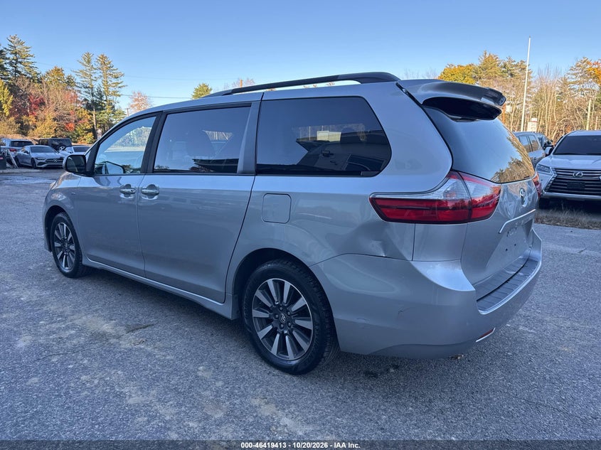 Vin: 5tddz3dcxks227743, lot: 46919779, toyota sienna xle 7 passenger 20193