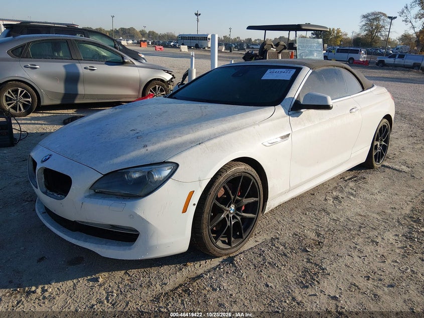 Vin: wbalz3c51cdl70900, lot: 46919788, bmw 650i 20122