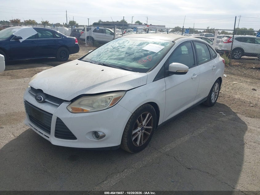 Vin: 1fadp3f29el248198, lot: 46919823, ford focus se 20142