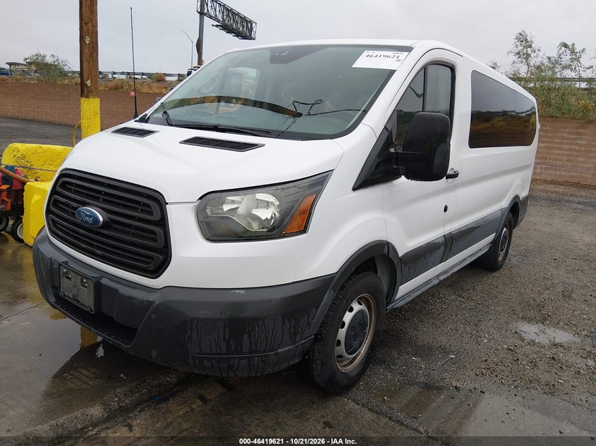 Vin: 1fmzk1zmxgkb41911, lot: 46919987, ford transit-150 xl 20162