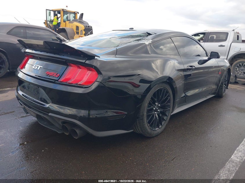 Vin: 1fa6p8cf3k5135666, lot: 46920047, ford mustang gt 20194