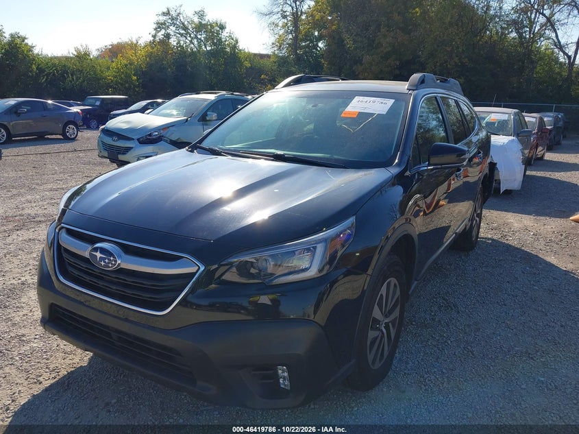 Vin: 4s4btadcxn3156641, lot: 46920152, subaru outback premium 20222