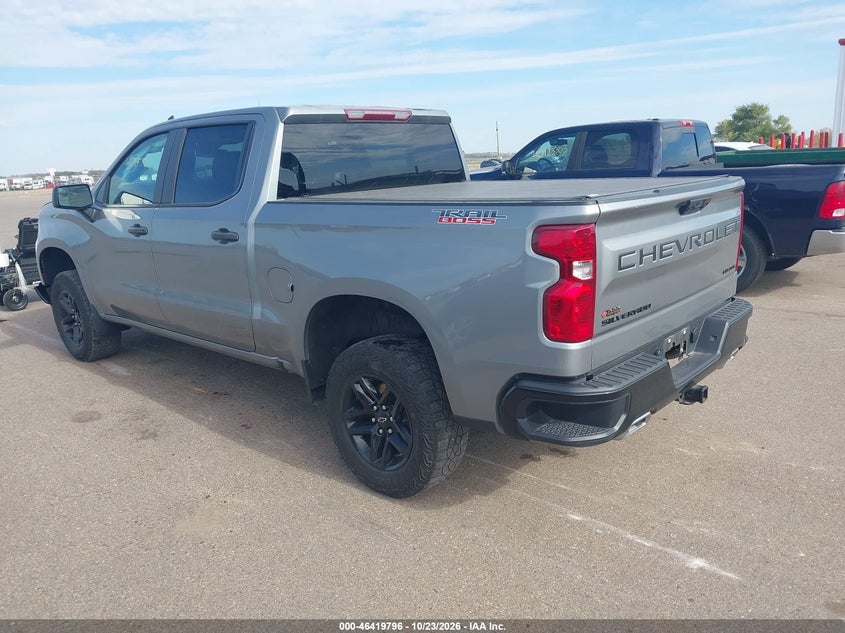 Vin: 3gcudce84pg357838, lot: 46920162, chevrolet silverado 1500 4wd  short bed custom trail boss 20233