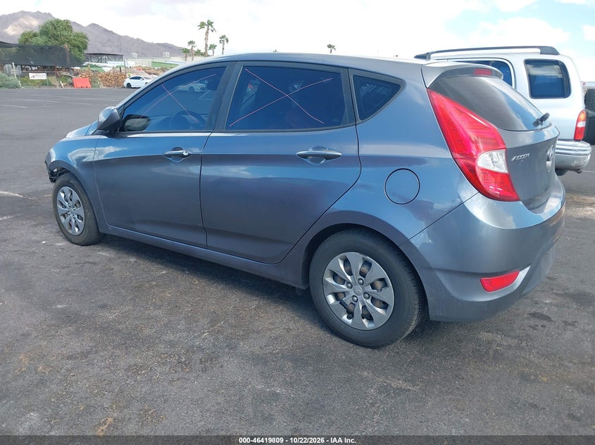 Vin: kmhct5ae4hu301043, lot: 46920175, hyundai accent se 20173