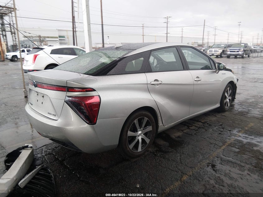 Vin: jtdbvrbd2ga000651, lot: 46920189, toyota mirai 20164
