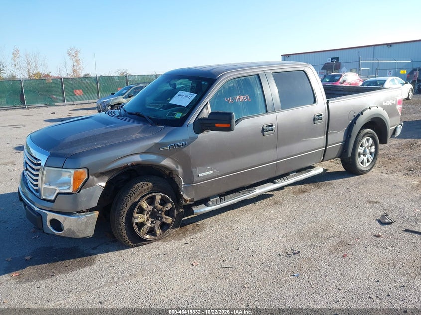 Vin: 1ftfw1et8bfc43329, lot: 46920199, ford f-150 xlt 20112