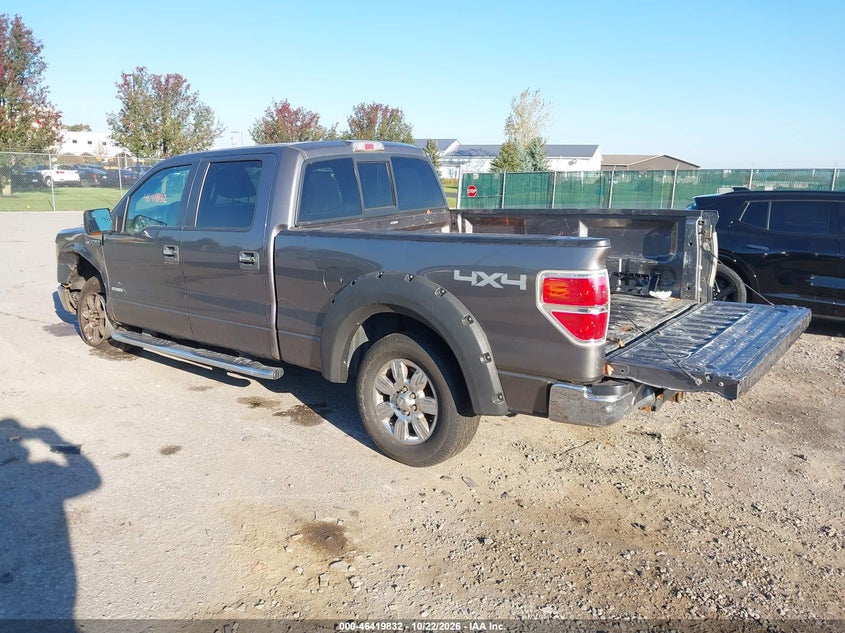 Vin: 1ftfw1et8bfc43329, lot: 46920199, ford f-150 xlt 20113