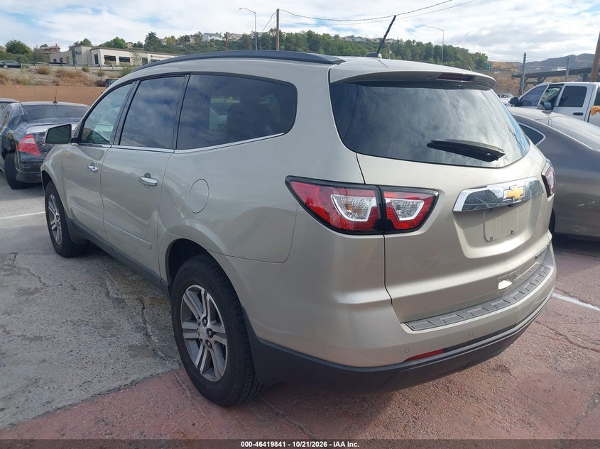 Vin: 1gnkrhkd5fj259543, lot: 46920207, chevrolet traverse 2lt 20153