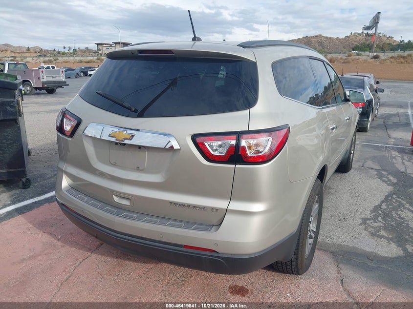 Vin: 1gnkrhkd5fj259543, lot: 46920207, chevrolet traverse 2lt 20154