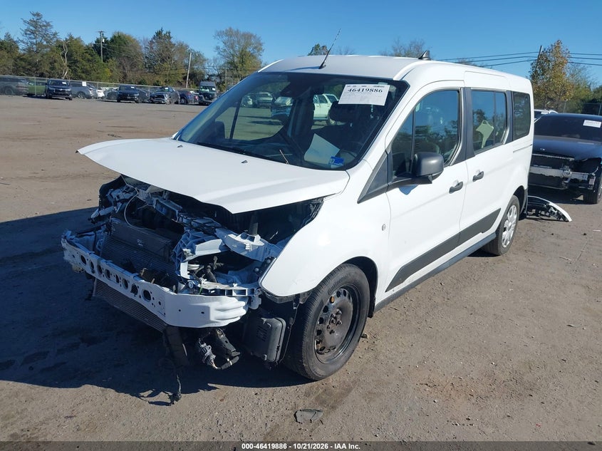 Vin: nm0gs9e28p1546831, lot: 46920252, ford transit connect xl passenger 20232