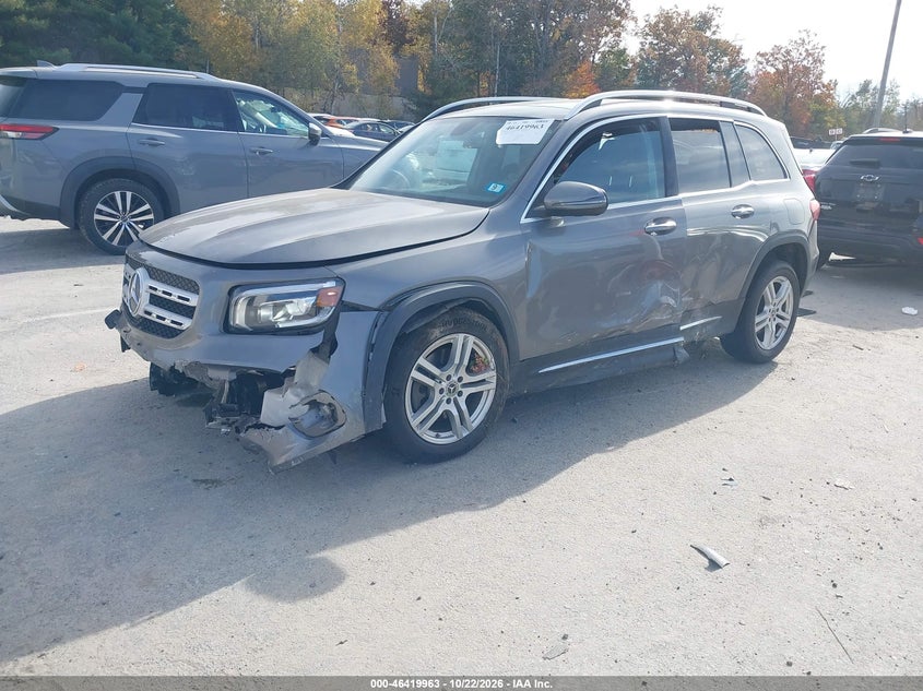 Vin: wdc4m4hb1lw002676, lot: 46920329, mercedes-benz glb 250 4matic 20202