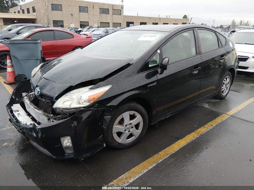 Vin: jtdkn3du3a0071655, lot: 46920367, toyota prius iv 20102