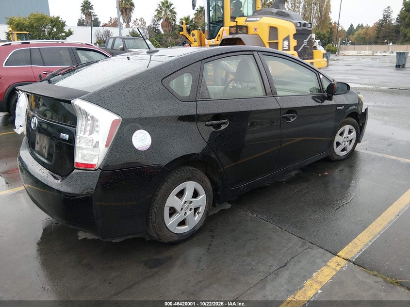 Vin: jtdkn3du3a0071655, lot: 46920367, toyota prius iv 20104