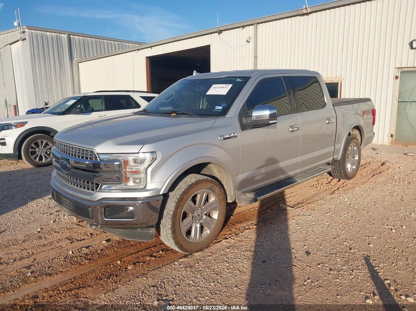 Vin: 1ftew1e54jkd63728, lot: 46920403, ford f-150 lariat 20182